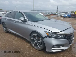 2019 Honda Accord Sedan Sport 1.5T with VIN 1HGCV1F37KA004535, listed as a IAAI auction lot 41867441 with 80,729 mi miles. Bid and sale history available at carsss.com. Image 1.