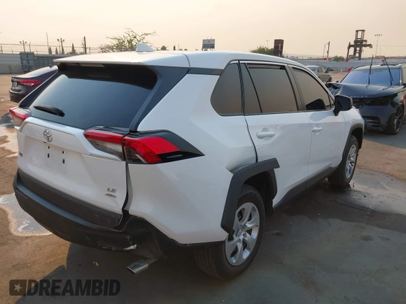 2023 Toyota RAV4 LE with VIN 2T3F1RFV2PW371780, listed as a IAAI auction lot 41294832 with 28,733 mi miles. Bid and sale history available at carsss.com. Image 4.