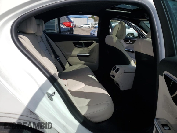 2023 Mercedes-Benz C 300 with VIN W1KAF4HB3PR125456, listed as a Copart auction lot 51136825 with 28,186 mi miles and Salvage Title. Bid and sale history available at DreamBid. Image 10.