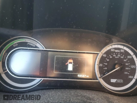 2019 Kia Niro LX with VIN KNDCB3LC2K5340545, listed as a Copart auction lot 44448285 with 49,587 mi miles and Salvage Title. Bid and sale history available at carsss.com. Image 9.