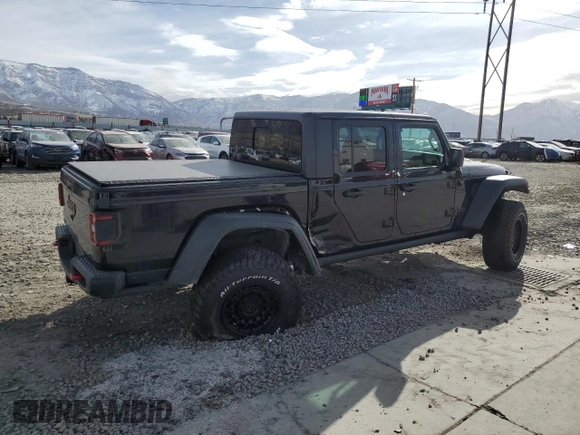 2021 Jeep Gladiator Rubicon с VIN 1C6JJTBM4ML500287, выставлен на аукционе Copart как лот 47615385 с пробегом 34 792 миль миль и Списание • Salvage title. История ставок и продаж доступна на DreamBid. Изображение 3.