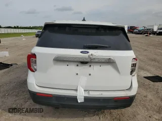 2022 Ford Explorer with VIN 1FMSK7BH7NGB30639, listed as a Copart auction lot 55044715 with 15,882 mi miles and Salvage title. Bid and sale history available at DreamBid. Image 6.