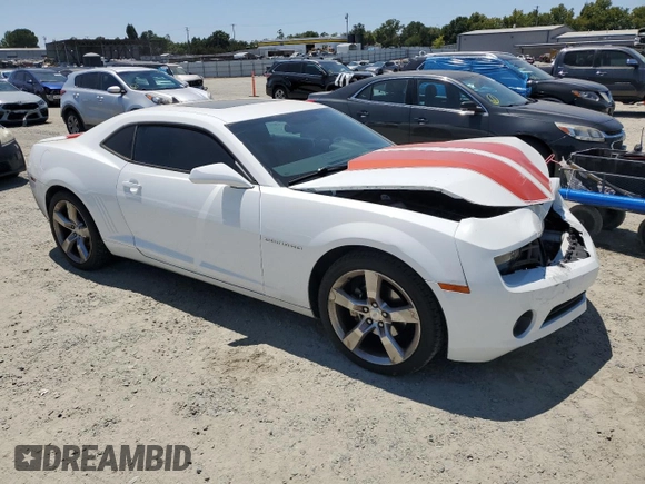 2011 Chevrolet Camaro 2LT with VIN 2G1FC1ED5B9156622, listed as a Copart auction lot 63245565 with 108,714 mi miles and Salvage title. Bid and sale history available at DreamBid. Image 4.
