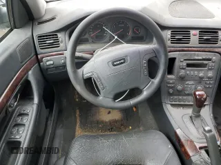 2001 Volvo S80 with VIN YV1TS94D711150461, listed as a Copart auction lot 70558494 with 244,539 mi miles and Salvage Title. Bid and sale history available at carsss.com. Image 8.
