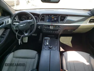 2020 Genesis G80 3.3T Sport with VIN KMTFN4JB8LU321981, listed as a Copart auction lot 70036414 with 35,005 mi miles and Salvage Title. Bid and sale history available at carsss.com. Image 8.