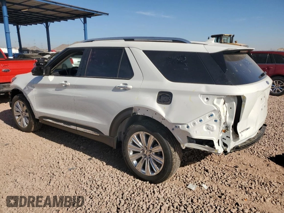2024 Ford Explorer Limited with VIN 1FMSK7FH8RGA81550, listed as a Copart auction lot 85317804 with 3,258 mi miles and Salvage Title. Bid and sale history available at carsss.com. Image 2.