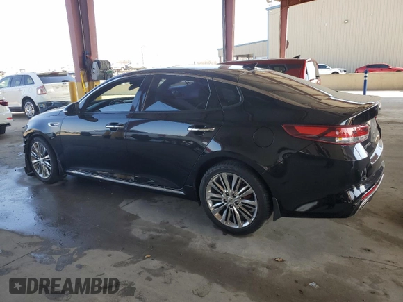 2016 Kia Optima SXL Turbo with VIN 5XXGV4L24GG111843, listed as a Copart auction lot 43738725 with 76,288 mi miles and Clean Title. Bid and sale history available at carsss.com. Image 2.