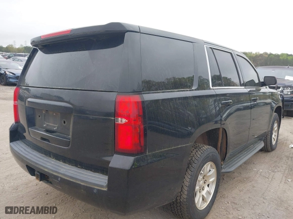 2017 Chevrolet Tahoe Commercial with VIN 1GNLCDEC8HR304853, listed as a IAAI auction lot 41924731 with 175,577 mi miles. Bid and sale history available at carsss.com. Image 4.