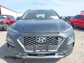 2021 Hyundai Kona Ultimate with VIN KM8K53A50MU601084, listed as a IAAI auction lot 41900099 with 56,171 mi miles. Bid and sale history available at carsss.com. Image 12.