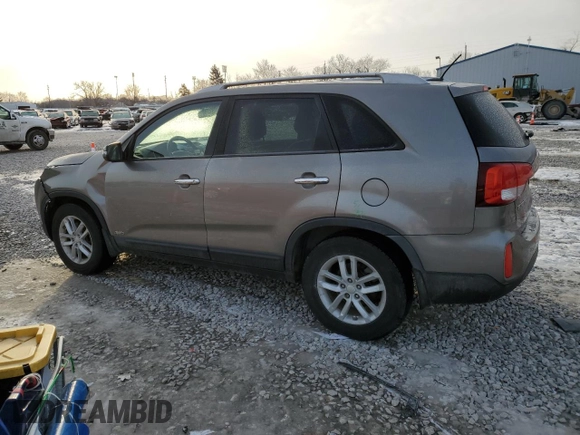 2014 Kia Sorento LX with VIN 5XYKTDA73EG548725, listed as a Copart auction lot 89277625 with 125,847 mi miles and Salvage Title. Bid and sale history available at carsss.com. Image 2.