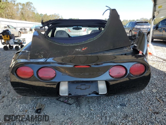 1997 Chevrolet Corvette with VIN 1G1YY22G7V5109303, listed as a Copart auction lot 75363564 with 155,018 mi miles and Salvage Title. Bid and sale history available at carsss.com. Image 6.