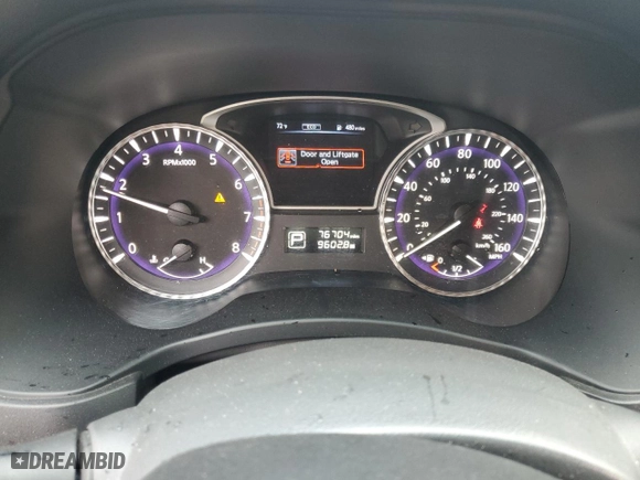 2016 Infiniti QX60 with VIN 5N1AL0MN7GC517527, listed as a Copart auction lot 44916085 with 76,704 mi miles and Salvage Title. Bid and sale history available at carsss.com. Image 9.