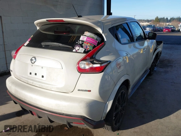 2017 Nissan Juke SL with VIN JN8AF5MV6HT750801, listed as a IAAI auction lot 41670711 with 149,473 mi miles. Bid and sale history available at carsss.com. Image 4.