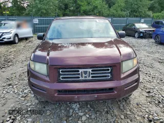 2007 Honda Ridgeline RT with VIN 2HJYK16297H551976, listed as a Copart auction lot 66175684 with 299,500 mi miles and Salvage Title. Bid and sale history available at carsss.com. Image 5.