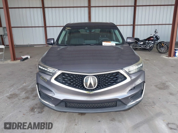 2019 Acura RDX with VIN 5J8TC1H35KL023138, listed as a IAAI auction lot 42533262 with 42,126 mi miles and . Bid and sale history available at DreamBid. Image 12.