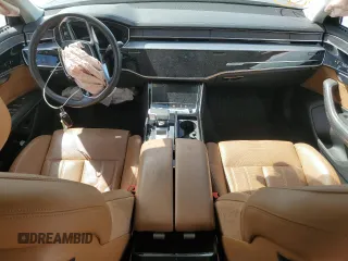 2021 Audi A8 with VIN WAU8DAF81MN007524, listed as a Copart auction lot 47288704 with 27,866 mi miles. Bid and sale history available at carsss.com. Image 8.