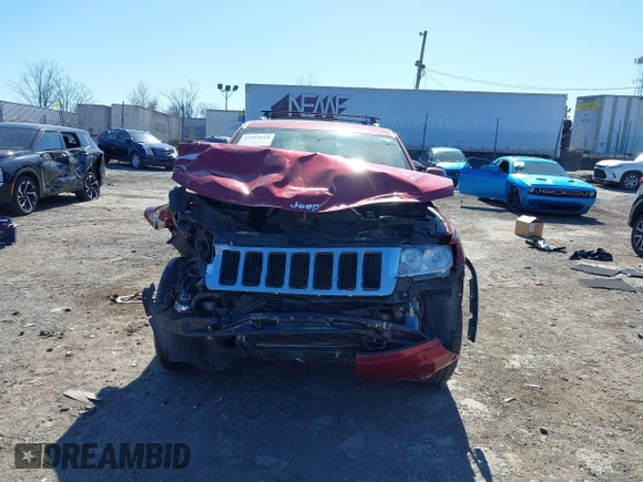 2012 Jeep Grand Cherokee Laredo with VIN 1C4RJFAG4CC297151, listed as a IAAI auction lot 41903618 with 222,357 mi miles. Bid and sale history available at carsss.com. Image 12.