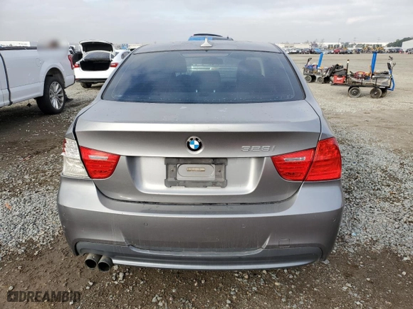 2011 BMW 3 Series 328i with VIN WBAPH5G58BNM71855, listed as a Copart auction lot 44787005 with 130,131 mi miles and Salvage Title. Bid and sale history available at carsss.com. Image 6.