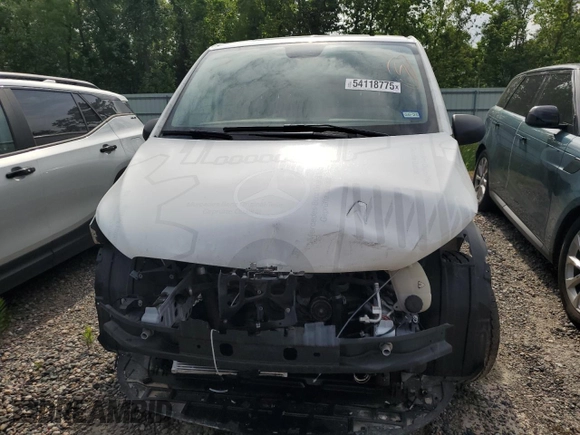 2023 Mercedes-Benz Metris Cargo with VIN W1YV0BEY3P4275604, listed as a Copart auction lot 54118775 with 38,783 mi miles and Salvage title. Bid and sale history available at DreamBid. Image 5.