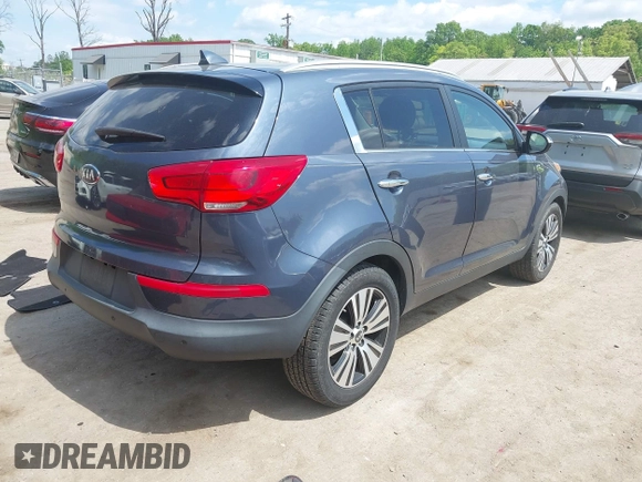 2016 Kia Sportage EX z VIN KNDPCCAC0G7832486, wystawiony jako IAAI lot #42157732 z przebiegiem 170 590 mil mil oraz . Historia ofert i sprzedaży dostępna na DreamBid. Obrazek 4.