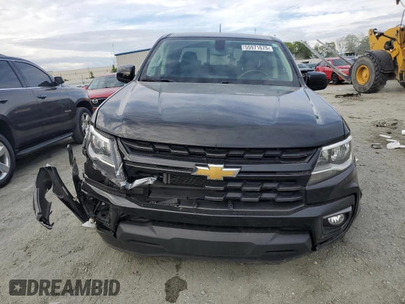2022 Chevrolet Colorado 2WD LT with VIN 1GCGSCEA3N1103068, listed as a Copart auction lot 55971675 with 48,199 mi miles and Clean title. Bid and sale history available at DreamBid. Image 5.