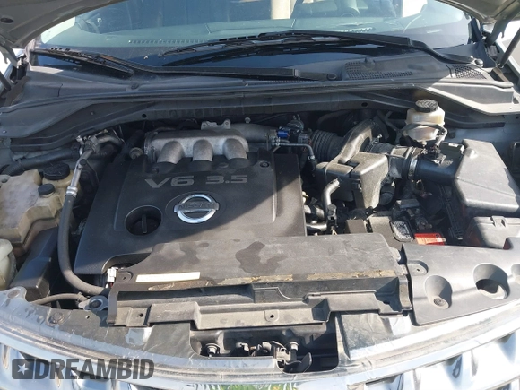 2006 Nissan Murano SL with VIN JN8AZ08T16W429490, listed as a IAAI auction lot 41890192 with 162,332 mi miles and . Bid and sale history available at DreamBid. Image 10.