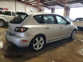 2005 Mazda 3 s with VIN JM1BK343751242648, listed as a Copart auction lot 47058305 with 170,733 mi miles and Salvage Title. Bid and sale history available at carsss.com. Image 3.