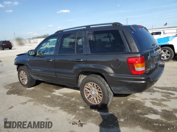 2004 Jeep Grand Cherokee Limited with VIN 1J4GW58S24C374012, listed as a Copart auction lot 44896325 with 153,978 mi miles and Salvage title. Bid and sale history available at DreamBid. Image 2.