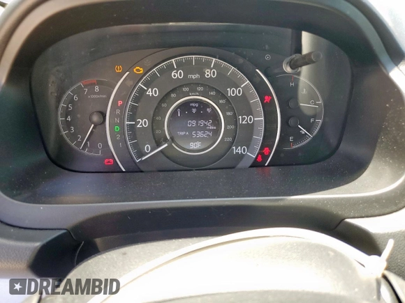 2014 Honda CR-V LX z VIN 3CZRM3H32EG710557, wystawiony jako Copart lot #58743515 z przebiegiem 91 942 mil mil oraz Szkoda całkowita • Salvage title. Historia ofert i sprzedaży dostępna na DreamBid. Obrazek 9.