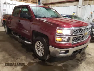 2014 Chevrolet Silverado 1500 LT with VIN 3GCUKREC8EG556479, listed as a Copart auction lot 56054615 with 118,524 mi miles and Salvage Title. Bid and sale history available at DreamBid. Image 4.