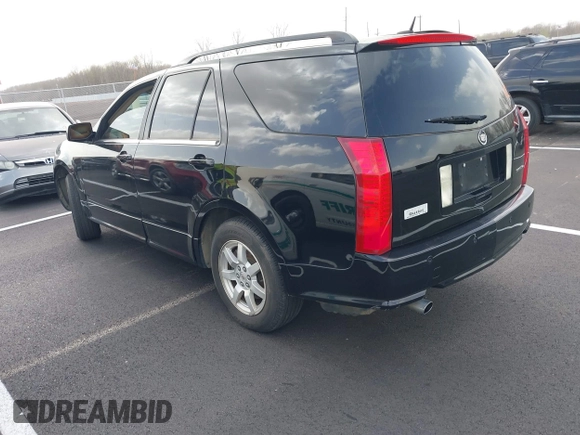 2008 Cadillac SRX AWD with VIN 1GYEE637980102048, listed as a IAAI auction lot 41848643 with 152,462 mi miles. Bid and sale history available at carsss.com. Image 3.