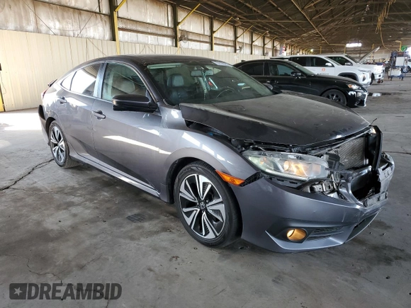 2017 Honda Civic Sedan EX-L with VIN 2HGFC1F70HH657658, listed as a Copart auction lot 51105235 with 103,030 mi miles and Salvage Title. Bid and sale history available at carsss.com. Image 4.