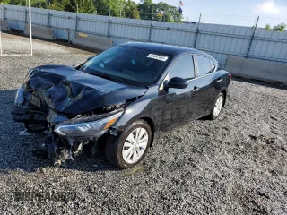 2024 Nissan Sentra S with VIN 3N1AB8BV1RY242923, listed as a Copart auction lot 55442435 with 24,744 mi miles and Non repairable. Bid and sale history available at DreamBid. Image 1.