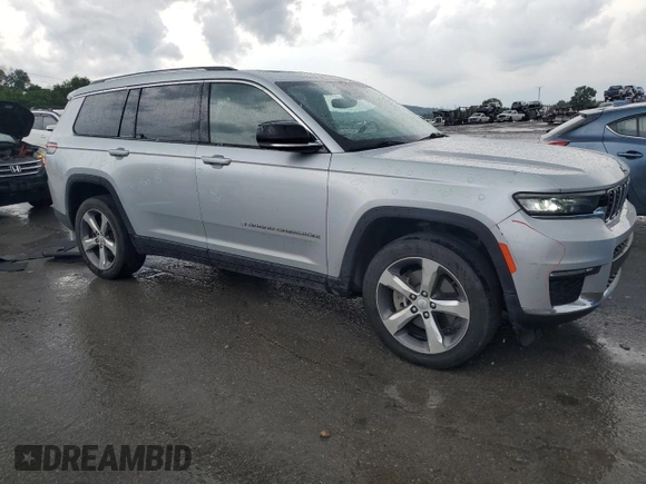 2021 Jeep Grand Cherokee Limited with VIN 1C4RJKBG5M8108387, listed as a Copart auction lot 59283715 with 80,463 mi miles and Salvage title. Bid and sale history available at DreamBid. Image 4.