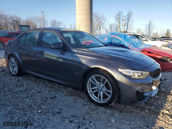 2018 BMW M3 with VIN WBS8M9C56J5L00657, listed as a Copart auction lot 50496435 with 49,925 mi miles and Clean Title. Bid and sale history available at carsss.com. Image 4.
