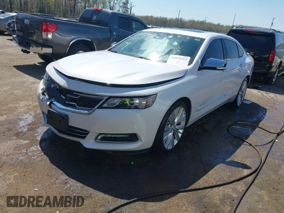 2017 Chevrolet Impala Premier with VIN 2G1145S37H9174462, listed as a IAAI auction lot 41975213 with 120,706 mi miles and . Bid and sale history available at DreamBid. Image 17.
