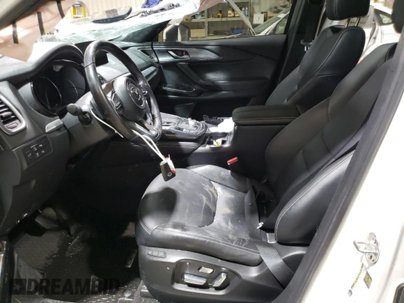 2022 Mazda CX-9 Grand Touring with VIN JM3TCBDY6N0622925, listed as a Copart auction lot 87876315 with 34,446 mi miles and Salvage Title. Bid and sale history available at carsss.com. Image 7.