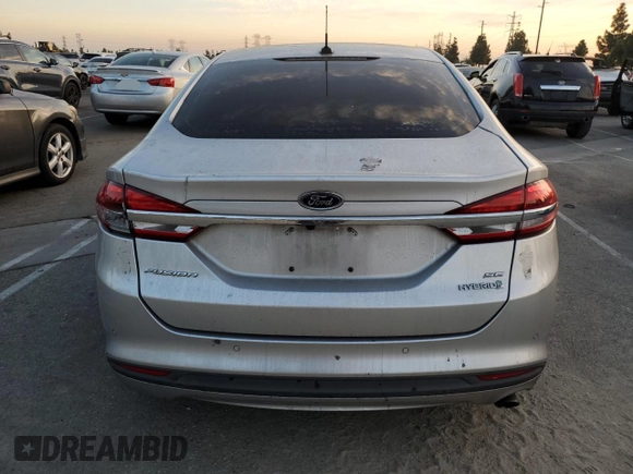 2018 Ford Fusion Hybrid SE with VIN 3FA6P0LU1JR154373, listed as a Copart auction lot 82924614 with 133,065 mi miles and Salvage Title. Bid and sale history available at carsss.com. Image 6.