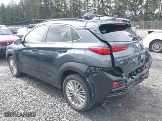 2019 Hyundai Kona SEL with VIN KM8K2CAA8KU360619, listed as a IAAI auction lot 41692944 with 27,515 mi miles. Bid and sale history available at carsss.com. Image 3.