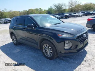 2019 Hyundai Santa Fe SE with VIN 5NMS2CAD3KH134235, listed as a IAAI auction lot 41943443 with 98,012 mi miles and . Bid and sale history available at DreamBid. Image 1.