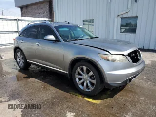2008 Infiniti FX z VIN JNRAS08U08X102116, wystawiony jako Copart lot #56519735 z przebiegiem 217 516 mil mil oraz Szkoda całkowita • Salvage title. Historia ofert i sprzedaży dostępna na DreamBid. Obrazek 4.