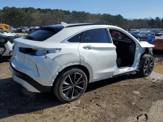 2024 Infiniti QX55 Sensory with VIN 3PCAJ5LR7RF112348, listed as a Copart auction lot 87254614 with 14,051 mi miles and Salvage Title. Bid and sale history available at DreamBid. Image 3.