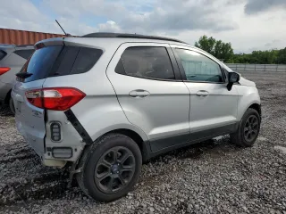 2019 Ford EcoSport SE z VIN MAJ3S2GE6KC263752, wystawiony jako Copart lot #54640544 z przebiegiem 58 629 mil mil oraz Szkody całkowita. Historia ofert i sprzedaży dostępna na DreamBid. Obrazek 3.