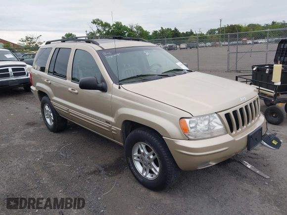 2000 Jeep Grand Cherokee Limited with VIN 1J4GW58S8YC361416, listed as a IAAI auction lot 42342095 with 138,100 mi miles and . Bid and sale history available at DreamBid. Image 1.