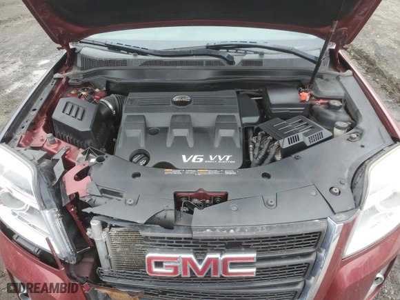 2012 GMC Terrain SLE-2 with VIN 2GKFLTE54C6379236, listed as a Copart auction lot 47924215 with 184,044 mi miles and Clean Title. Bid and sale history available at carsss.com. Image 12.