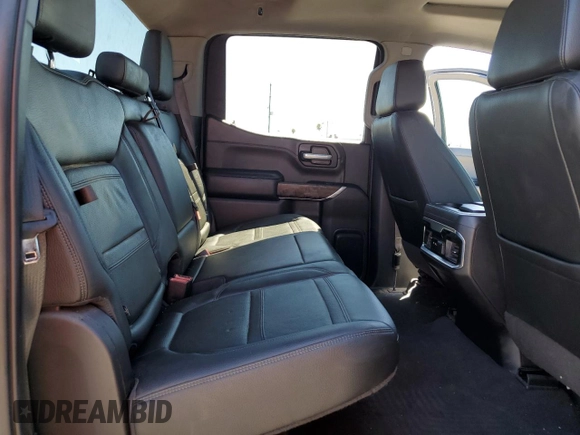 2022 GMC Sierra 1500 Denali with VIN 3GTU9FEDXNG213711, listed as a Copart auction lot 64112245 with 63,476 mi miles and Salvage title. Bid and sale history available at DreamBid. Image 10.