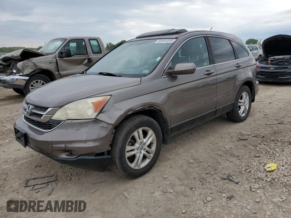 2011 Honda CR-V EX-L with VIN 5J6RE4H74BL008518, listed as a Copart auction lot 55494055 with 140,677 mi miles and Clean Title. Bid and sale history available at carsss.com. Image 1.
