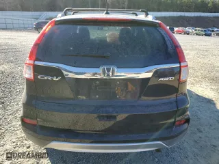 2016 Honda CR-V EX-L with VIN 5J6RM4H7XGL028704, listed as a Copart auction lot 86838584 with 0 mi miles and Salvage Title. Bid and sale history available at carsss.com. Image 6.