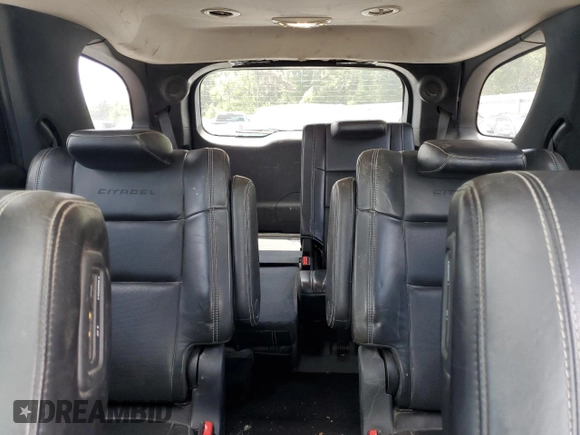 2014 Dodge Durango Citadel with VIN 1C4SDJET1EC349261, listed as a Copart auction lot 61129465 with 201,451 mi miles and Salvage title. Bid and sale history available at DreamBid. Image 10.