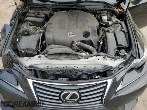 2015 Lexus IS 250 with VIN JTHBF1D2XF5057308, listed as a Copart auction lot 50145615 with 192,719 mi miles and Salvage title. Bid and sale history available at DreamBid. Image 11.